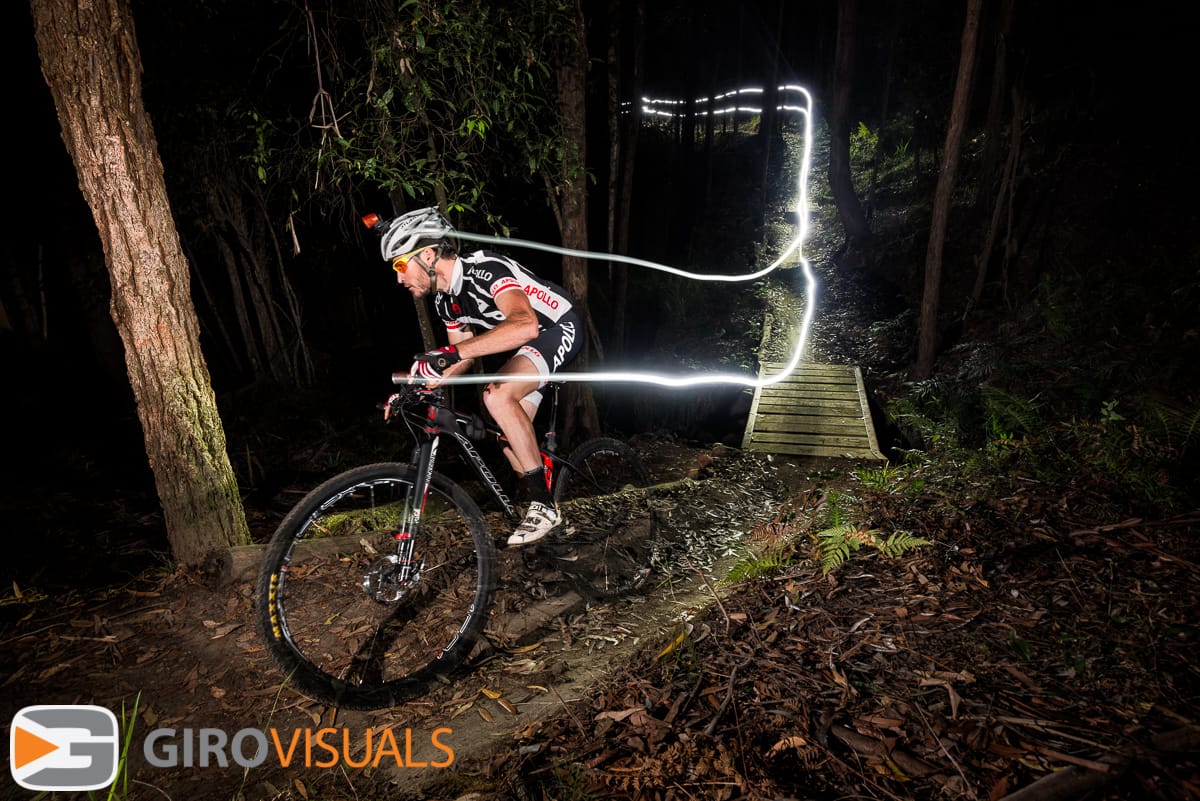 Light Snakes / Today my favourite style of MTB racing for photography kicks off.  24HR MTB racing with riders pushing on into the night provides so many photo opportunities.  Lets Go.